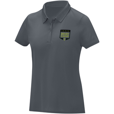 Жіноча cool fit футболка поло з короткими рукавами Deimos, колір сірий  розмір XL - 39095824- Фото №2