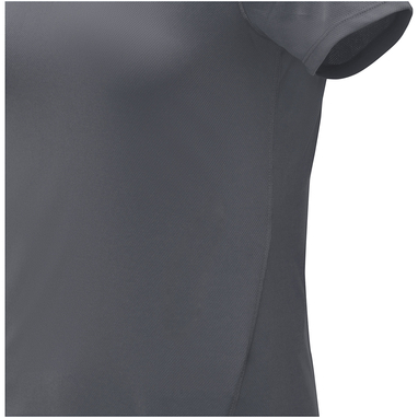 Женская cool fit  футболка поло с короткими рукавами Deimos, цвет серый  размер XXL - 39095825- Фото №6