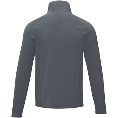 Чоловіча флісова куртка Zelus, колір сірий  розмір 3XL - 39474826- Фото №4
