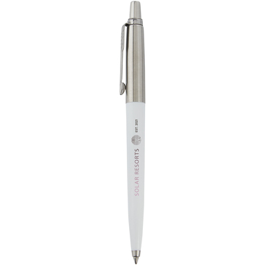 Кулькова ручка Parker Jotter Recycled, колір білий - 10782301- Фото №2