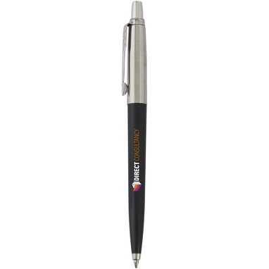 Кулькова ручка Parker Jotter Recycled, колір суцільний чорний - 10782390- Фото №2