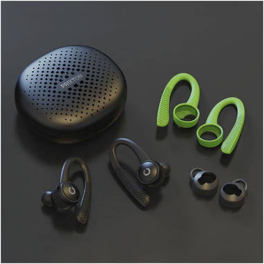 Prixton TWS160S sport Bluetooth® 5.0 спортивні навушники, колір суцільний чорний - 2PA06790- Фото №6