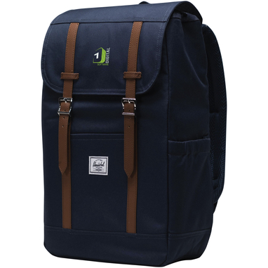 Рюкзак для ноутбука Herschel Retreat™ із переробленого матеріалу, 23 л, колір синій - 12069155- Фото №2