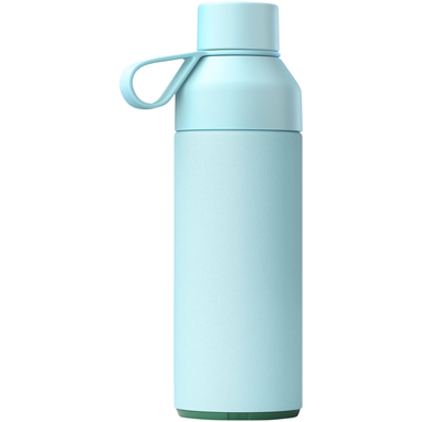 Бутылка для воды Ocean Bottle объемом 500 мл с вакуумной изоляцией, цвет небесно-голубой - 10075152- Фото №4