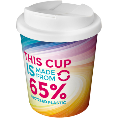 Термостакан Brite-Americano Espresso Eco із захистом від проливань об'ємом 250 мл, колір білий - 21049701- Фото №1