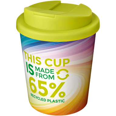 Термостакан Brite-Americano Espresso Eco с защитой от проливаний объемом 250 мл, цвет лайм - 21049763- Фото №1