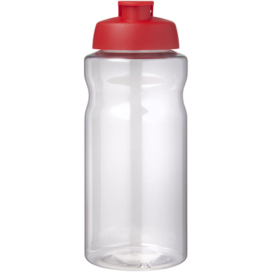 Спортивна пляшка H2O Active® Big Base об’ємом 1 літр, колір червоний - 21017521- Фото №3