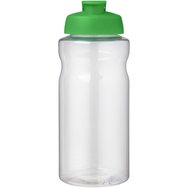 Спортивна пляшка H2O Active® Big Base об’ємом 1 літр, колір зелений - 21017561- Фото №3