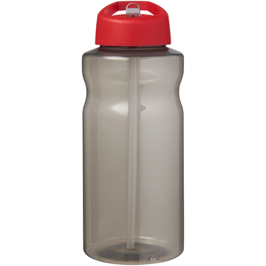 H2O Active® Eco Big Base спортивна пляшка об'ємом 1 літр, колір червоний - 21017994- Фото №3