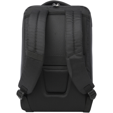 Компактный рюкзак для ноутбука Expedition Pro 15,6 дюйма GRS, 12 л, из переработанного материала, цвет черный - 13005590- Фото №4