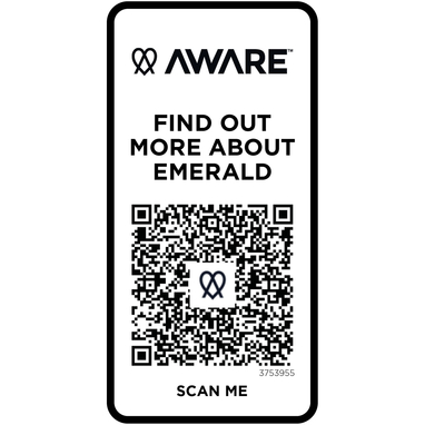 Сорочка-поло Aware™ унісекс з короткими рукавами із переробленого матеріалу, колір синій  розмір XS - 37539550- Фото №6