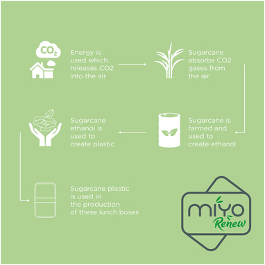 Двошаровий ланчбокс MIYO Renew, колір білий, білий, сірий - 21018295- Фото №8