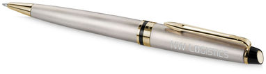 Кулькова ручка Expert, колір сталевий, золотий - 10650503- Фото №2