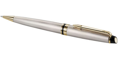 Кулькова ручка Expert, колір сталевий, золотий - 10650503- Фото №5