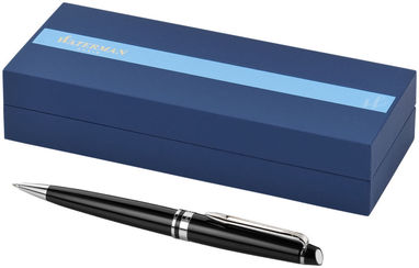 Шариковая ручка Expert, цвет сплошной черный, серебряный - 10650504- Фото №1