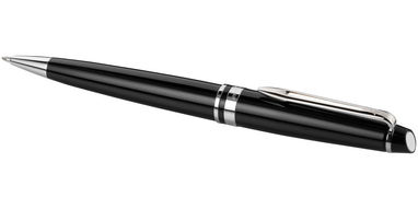 Кулькова ручка Expert, колір суцільний чорний, срібний - 10650504- Фото №5