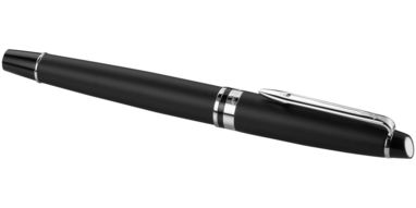 Ручка-роллер Expert, цвет сплошной черный, серебряный - 10650605- Фото №6