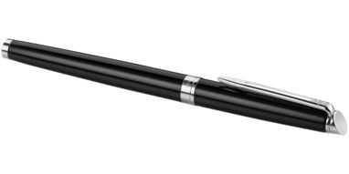 Перьевая ручка Hémisphère, цвет сплошной черный, серебряный - 10651200- Фото №5