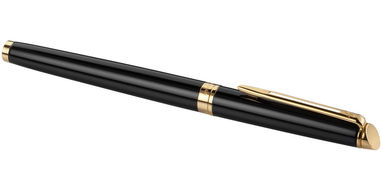Перьевая ручка Hémisphère, цвет сплошной черный, золотой - 10651201- Фото №5
