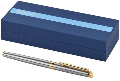 Ручка-роллер Hémisphère, колір срібний, золотий - 10651501- Фото №2
