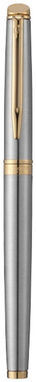 Ручка-роллер Hémisphère, цвет серебряный, золотой - 10651501- Фото №6
