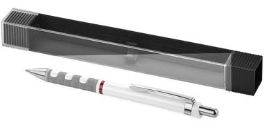 Шариковая ручка Tikky, цвет белый - 10652602- Фото №1