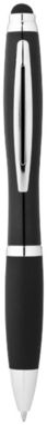 Кулькова ручка-стилус Mandarine, колір суцільний чорний - 10652901- Фото №1