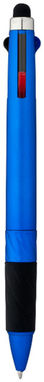 Кулькова ручка-стилус Burnie з декількома стержнями, колір синій - 10653101- Фото №3