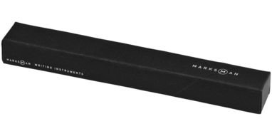 Шариковая ручка Voyager, цвет серебряный, сплошной черный - 10653402- Фото №4