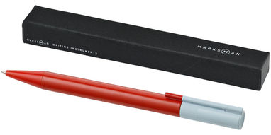 Кулькова ручка Voyager, колір червоний, сірий - 10653404- Фото №5
