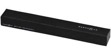 Шариковая ручка Voyager, цвет белый, сплошной черный - 10653405- Фото №5