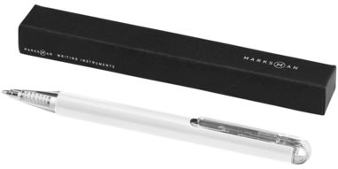 Кулькова ручка Hybrid, колір білий - 10653506- Фото №6