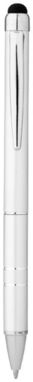 Кулькова ручка-стилус Charleston, колір срібний - 10654001- Фото №1