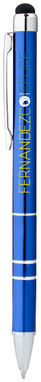 Кулькова ручка-стилус Charleston, колір синій - 10654002- Фото №2