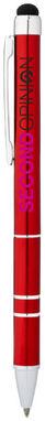Кулькова ручка-стилус Charleston, колір червоний - 10654003- Фото №2