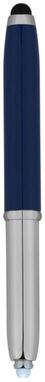 Кулькова ручка-стилус Xenon, колір яскраво-синій, срібний - 10654301- Фото №3