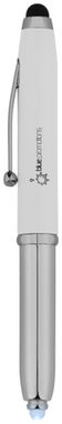 Шариковая ручка-стилус Xenon, цвет белый, серебряный - 10654303- Фото №2