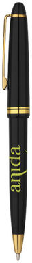 Кулькова ручка Elvey, колір суцільний чорний - 10657100- Фото №2
