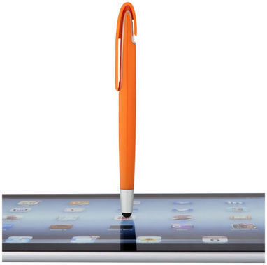 Шариковая ручка-стилус Rio, цвет оранжевый - 10657304- Фото №4