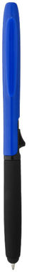 Кулькова ручка-стилус Balston, колір білий, яскраво-синій - 10657501- Фото №1