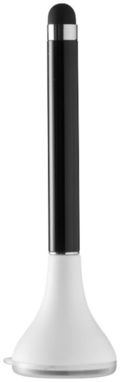 Шариковая ручка-стилус и очиститель экрана Bullet, цвет сплошной черный - 10659500- Фото №4