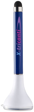 Кулькова ручка-стилус і очищувач екрану Bullet, колір яскраво-синій - 10659501- Фото №3