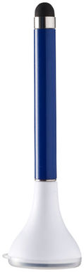 Кулькова ручка-стилус і очищувач екрану Bullet, колір яскраво-синій - 10659501- Фото №4