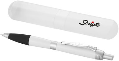 Коробка для ручки Tube, колір білий прозорий - 10668300- Фото №1