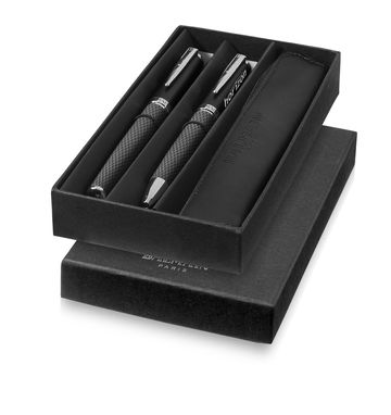 Подарочный набор ручек, цвет сплошной черный - 10669900- Фото №2