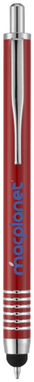 Кулькова ручка-стилус Zoe, колір червоний - 10671102- Фото №2