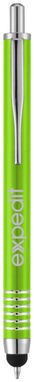 Кулькова ручка-стилус Zoe, колір лайм - 10671104- Фото №3