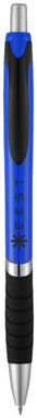 Кулькова ручка Turbo, колір яскраво-синій, суцільний чорний - 10671300- Фото №2