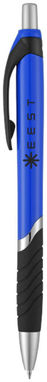 Кулькова ручка Turbo, колір яскраво-синій, суцільний чорний - 10671300- Фото №4