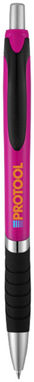 Кулькова ручка Turbo, колір рожевий, суцільний чорний - 10671303- Фото №2